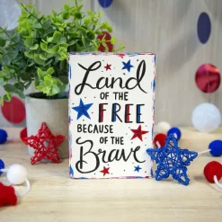 Figurines^The Round Top Collection Free And Brave Flag Sitter
