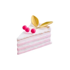 Figurines^Glitterville French Cake Slice By