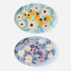 Kitchen & Dining^180 Degrees Fruit And Floral Design Platter