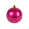 Ball Ornaments^Farrisilk Fuchsia Candy Apple Ball Ornament, 6"