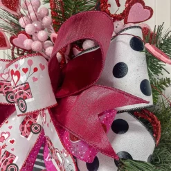 Spring^Farrisilk Fuchsia Luster Ribbon, 2.5