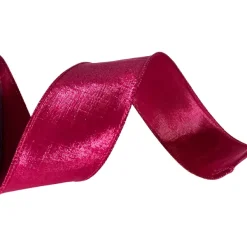 Spring^Farrisilk Fuchsia Luster Ribbon, 2.5
