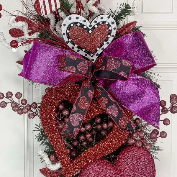 Ribbon^Farrisilk Fuchsia Radiance Ribbon 4" X 10Yd