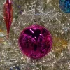 Ball Ornaments^Farrisilk Fuchsia Shiny Ball Ornament, 4"