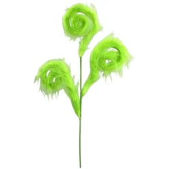 Floral^Liberty Floral Furry Spiral Curly Pick, Lime
