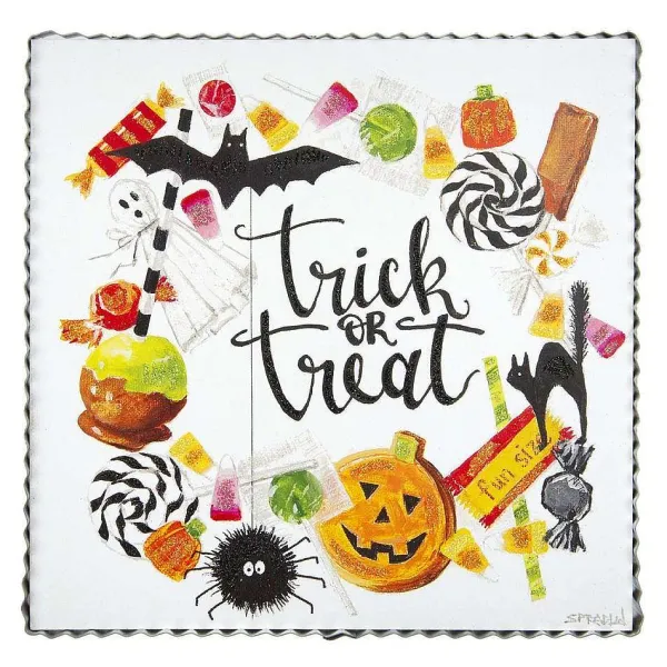 Focal Points^The Round Top Collection Gallery Trick Or Treat Wreath