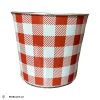 Diy Containers^Craig Bachman Galvanized Check Pot Cover