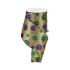 Ribbon^Craig Bachman Giant Mardi Gras Polka Dots Ribbon, 4" X 10Yd