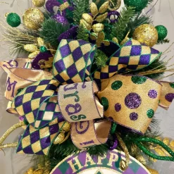 Ribbon^Craig Bachman Giant Mardi Gras Polka Dots, 2.5