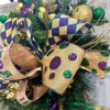 Mardi Gras^Craig Bachman Giant Mardi Gras Polka Dots, 2.5"X10Yd