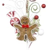 Floral^Liberty Floral Gingerbread Cookie Pick