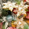 Sprays^RAZ Gingerbread Snowflake Spray