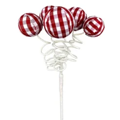 Picks^Liberty Floral Gingham Ball Pick