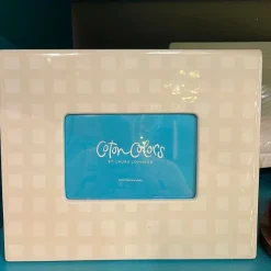 Home Accents^Coton Colors Gingham Ecru Frame By Happy Everything!