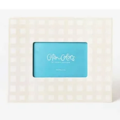 Home Accents^Coton Colors Gingham Ecru Frame By Happy Everything!