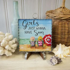 Spring^The Round Top Collection Girls Just Wanna Have Sun Mini Gallery Art