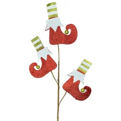 Floral^Craig Bachman Glitter And Stripes Elf Legs Pick