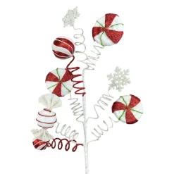 Floral^Liberty Floral Glitter Candy Snowflake Spray