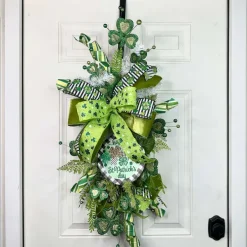 St. Patrick's Day^Craig Bachman Glitter Shamrock Ribbon 2.5