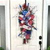 Picks^Liberty Floral Glitter Stars And Stripes Heart Pick