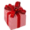 Figurines^Regency Glitter Stripe Gift Box With Jingle Bell, 6.5"