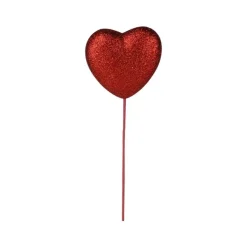 Picks^Craig Bachman Glittery Heart Pick, Red