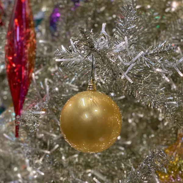 Ball Ornaments^Farrisilk Gold Candy Apple Ball Ornament, 8"