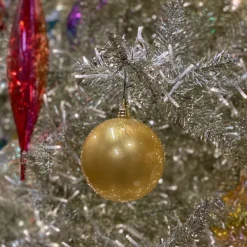 Mardi Gras^Farrisilk Gold Candy Apple Ball Ornament, 4