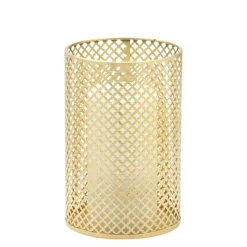 Spring^Melrose Gold Filigree Candle Holder, Gold