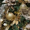 Ball Ornaments^Farrisilk Gold Glitter Ball Ornament, 6"