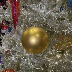 Ball Ornaments^Farrisilk Gold Matte Ball Ornament, 6"