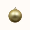 Ball Ornaments^Farrisilk Gold Matte Ball Ornament, 8"