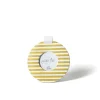 Table Decor^Happy Everything Gold Medium Stripe Round Frame By !