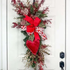 Floral Decor^Regency Gold Painted Glitter Boxwood Spray, 23