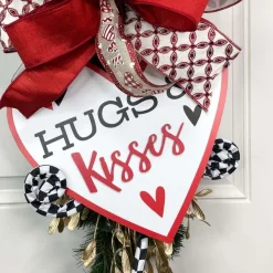 Sprays^Regency Gold Painted Pearl Mistletoe Spray, 26"