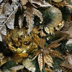 Ball Ornaments^Farrisilk Gold Shiny Ball Ornament, 6"