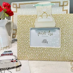 Home Accents^Happy Everything Gold Small Dot Mini Frame By