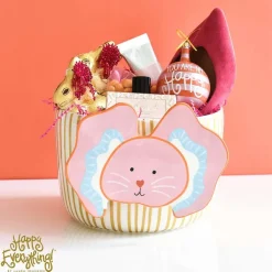 Kitchen & Dining^Happy Everything Gold Stripe Big Bowl By !