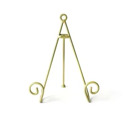 Home Accents^Happy Everything Gold Swirl Mini Plate Stand By !