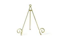Kitchen & Dining^Happy Everything Gold Swirl Plate Stand Gold By !