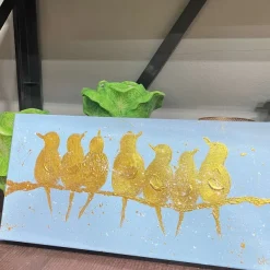 Spring^CYTA Art Golden Birds Art