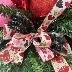 Ribbon^Farrisilk Golden Fleece Ribbon, Black 2.5