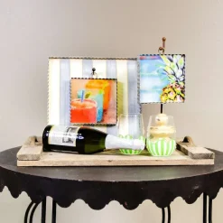 Wall Decor^The Round Top Collection Gray And White Display Board