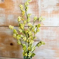 Greenery^Liberty Floral Green Berry Spray