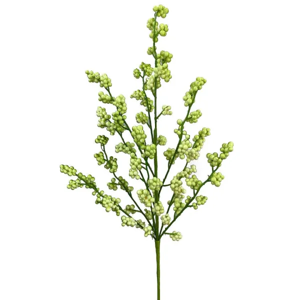 Greenery^Liberty Floral Green Berry Spray