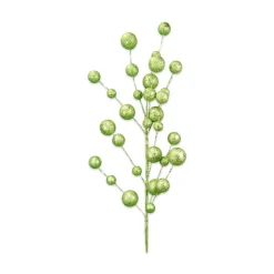 Floral^Liberty Floral Green Glitter Ball Spray