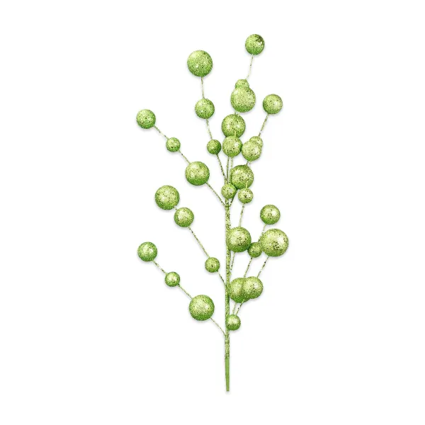 Floral^Liberty Floral Green Glitter Ball Spray