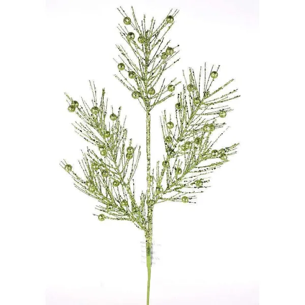 Sprays^Direct Export Co. Green Glitter Berry Pine Spray