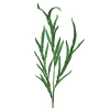 Floral^Regency Green Glitter Blade Grass Spray