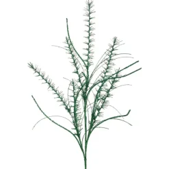 Floral^Regency Green Glitter Mica Mini Leaf Spray